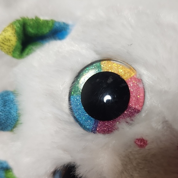 TY Kids Unicorn Slippers - Blue and White - Picture 8 of 9